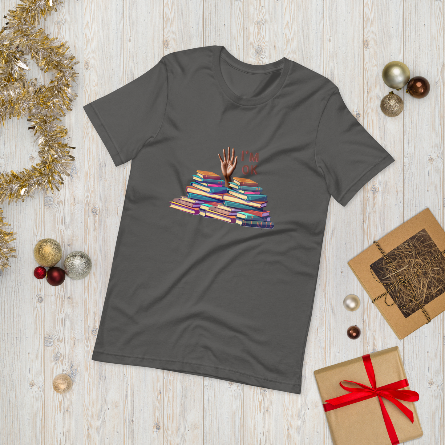 I'm Ok (Book Overload) Tee