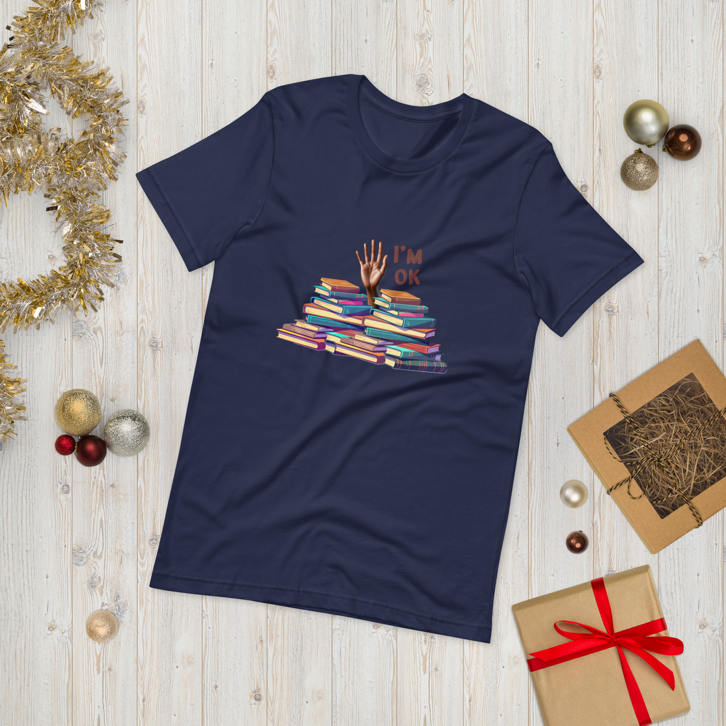 I'm Ok (Book Overload) Tee