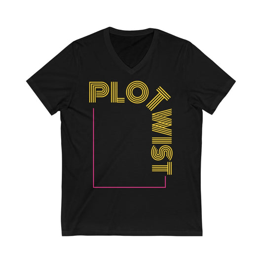 Plot Twist V-Neck Tee