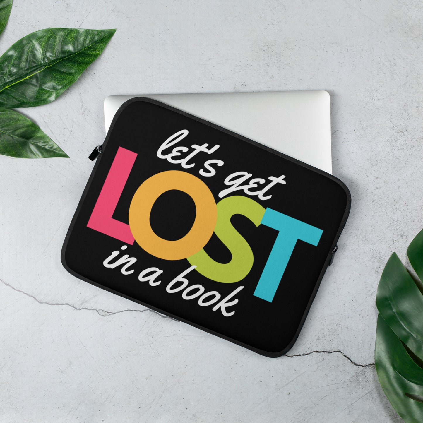 Let's Get Lost In A Book - Laptop Sleeve