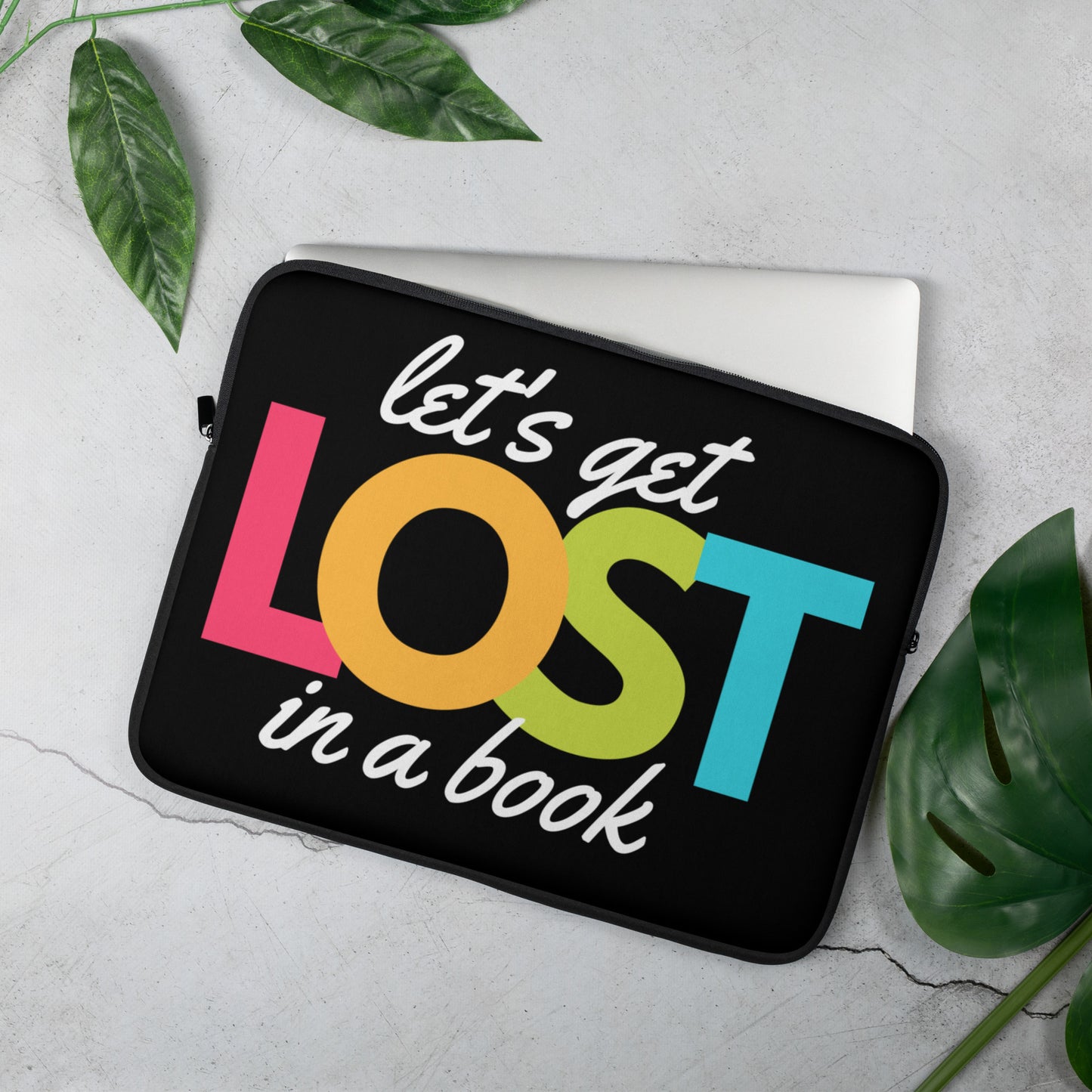 Let's Get Lost In A Book - Laptop Sleeve