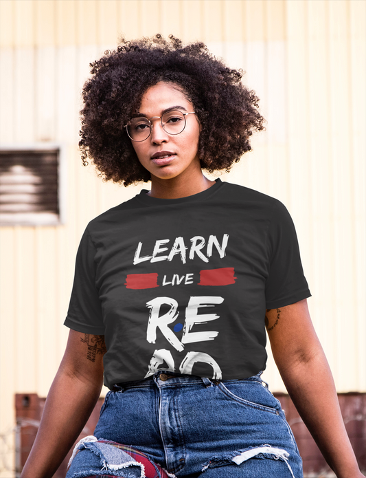 Learn Live Read Tee