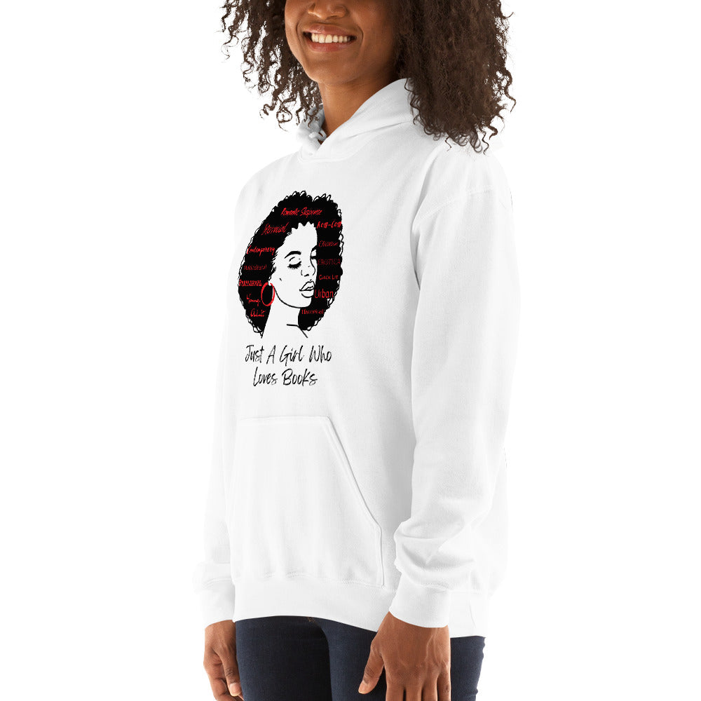 Just A Girl Who Loves Books Hoodie